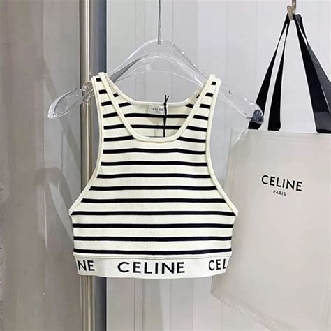 celine cropped top